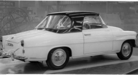Skoda Felicia (1960) - with coupé roof by Ghia Aigle - Geneva Motor Show 1960