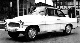 Skoda Felicia (1961) - 750 DM Aufpreis kostet das Hardtop, das das Cabrio zum Coupé macht