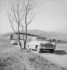 Skoda Felicia and Octavia as convertible (with hardtop, front) and sedan (rear) had their premiere in 1959