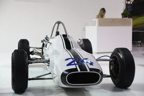 Skoda Formel 3 (1964) - auf dem Skoda-Stand - 28 Wagen mit rund 90 PS wurden zwischen 1964 und 1965 produziert (Rétromobile 2013)