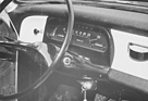 Skoda MB 1000 1965 – Blick auf den Tachometer