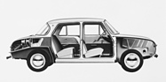 Skoda MB 1000 1966 – Durchsichtszeichnung
