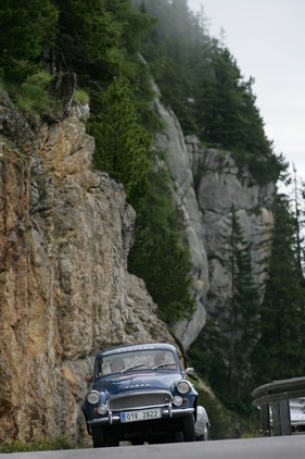 Skoda Octavia 1200 Touring Sport (1963) - an der Ennstal-Classic 2012 - Stoderzinken Bergprüfung Skoda Octavia 1200 Touring Sport (1963) - an der Ennstal-Classic 2012 - Stoderzinken Bergprüfung
