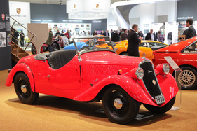 Skoda Popular (1935) - mit Transaxle-Getriebe-Anordnung, 85 km/h schnell - Techno Classica 2016