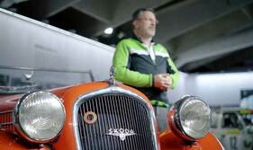 Škoda Popular Sport (1936) - verfügte über das modifizierte Fahrwerk der leichteren Baureihe Popular, der Motor stammte aus dem stärkeren Rapid.