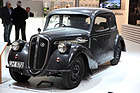 Bild: Skoda Rapid OHV (1939) - 2'400 produzierte Exemplare, rund 110 km/h schnell mit 42 PS, hier ein unrestauriertes Exemplar (Techno Classica 2013)
