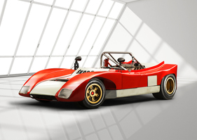 Škoda Spider B5 (1972) – 150 PS aus einem Reihenvierzylinder treffen auf 630 kg Leergewicht.