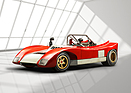 Image: Škoda Spider B5 (1972) - 150 hp from an in-line four-cylinder engine meets a kerb weight of 630 kg.