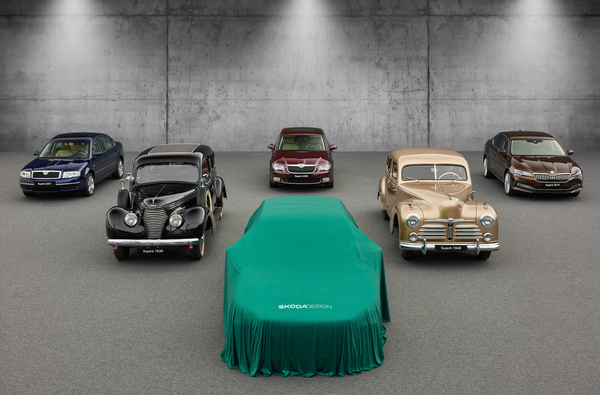 Bild: Skoda Superb (2023) - die vierte moderne Skoda-Superb-Generation wird im Herbst 2023 ihre Premiere feiern