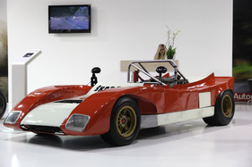 Skoda Type 728 (1972) - 630 kg schwer und 150 PS stark, dreimal produziert - auf dem Skoda-Stand (Rétromobile 2013)
