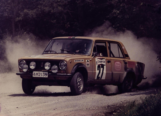 Slavcho Hristov an der Rally Zlatni Piasatzi 1983