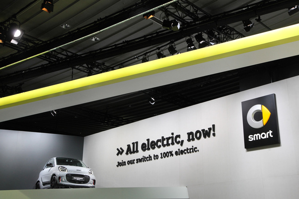Smart ForTwo (2019) - natürlich komplett elektrisch - IAA in Frankfurt 2019