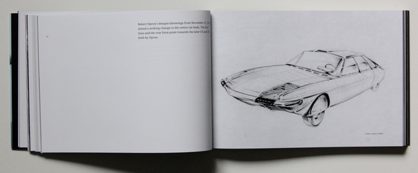 So hätte die Neuauflage 1968 auch aussehen können, radikaler Entwurf von Robert Opron - Buch "The Goddess - La Déesse - Investigations on the Legendary Citroën DS"