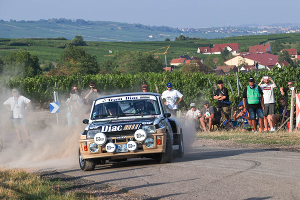 This is how it should be: not fast, but spectacular - Alsace Rallye Festival
