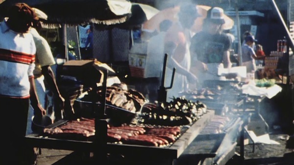 Bild So stellt man sich US-BBQ vor. Quattro Jahre - Ausschnitt aus dem Film über den Einsatz in der TransAm Serie 1988