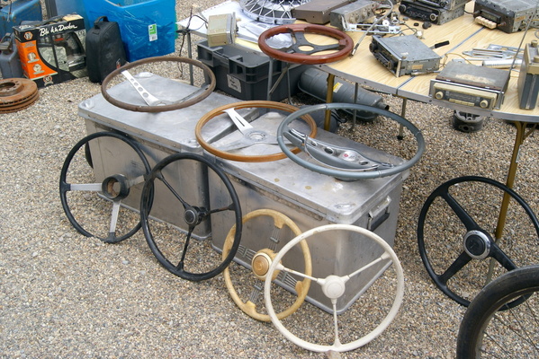 Bild So unterschiedlich können Lenkräder aussehen – Veterama Mannheim 2022