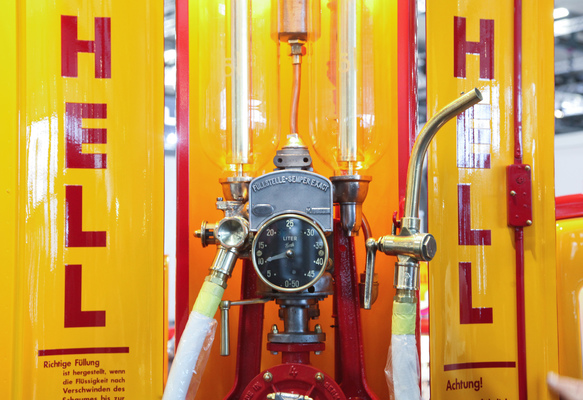 So wurde früher getankt - Bremen Classic Motorshow 2020