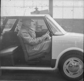 Soletta 750 (1956) - Probesitzen im ersten Prototyp