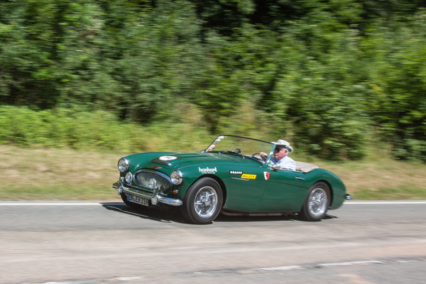 Solitude Revival 2013 - Impressionen vom Corso Classico und Classic Extra - Austin-Healey 3000