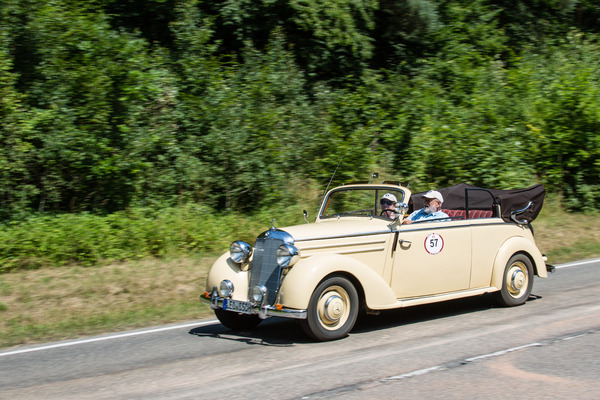 Solitude Revival 2013 - Impressionen vom Corso Classico und Classic Extra - Mercedes Benz 170 V Cabriolet