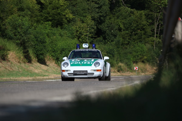 Solitude Revival 2013 - Impressionen vom Corso Classico und Classic Extra - Porsche 993 Carrera Polizeiauto