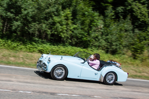 Solitude Revival 2013 - Impressionen vom Corso Classico und Classic Extra - Triumph TR 3