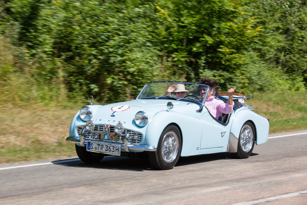 Solitude Revival 2013 - Impressionen vom Corso Classico und Classic Extra - Triumph TR 3