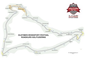 Solitude Revival 2013 - Skizze Rennstrecke Solitude Revival 2013 - Skizze Rennstrecke