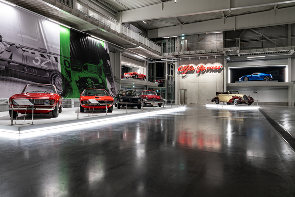 Sonderausstellung Mythos Alfa Romeo im Technik Museum Sinsheim