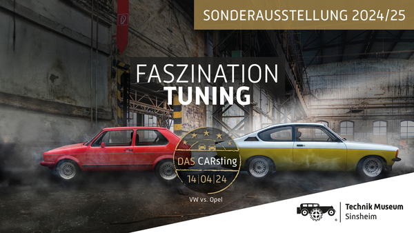 Bild: Sonderausstellung Tuning im Technik-Museum Sinsheim/Speyer 2024/25 - Auswahl der Kandidaten am 14. April 2024