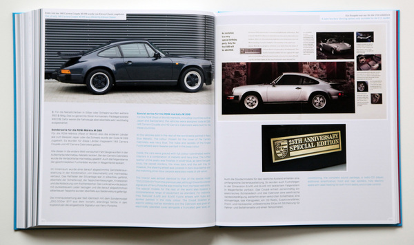 Sondermodell 25. Anniversary - Buch "Porsche 911 - Aircooled Years - 1974-1989"