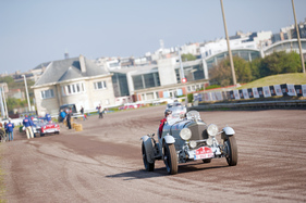 Sonderprüfung "Halbmeile" an der Zoute Grand Prix 2013 Rallye - Bentley