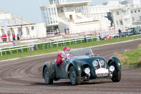 Sonderprüfung "Halbmeile" an der Zoute Grand Prix 2013 Rallye - Healey Silverstone