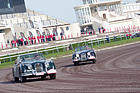 Sonderprüfung "Halbmeile" an der Zoute Grand Prix 2013 Rallye - Jaguar XK 120 im Duett