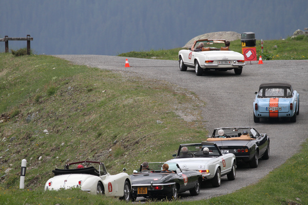 Sonderprüfung auf dem Flüelapass - Passione Caracciola 2017