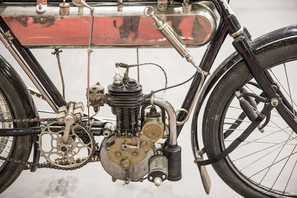 Sonderschau Französische Motorräder - Alcyon von 1909 - Rétromobile Paris 2017