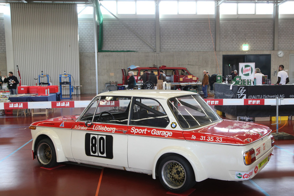 Sonderschau Heidegger - BMW 2002 Gruppe 2 - Oldtimer- und Teilemarkt Winterthur 12./13. November 2016