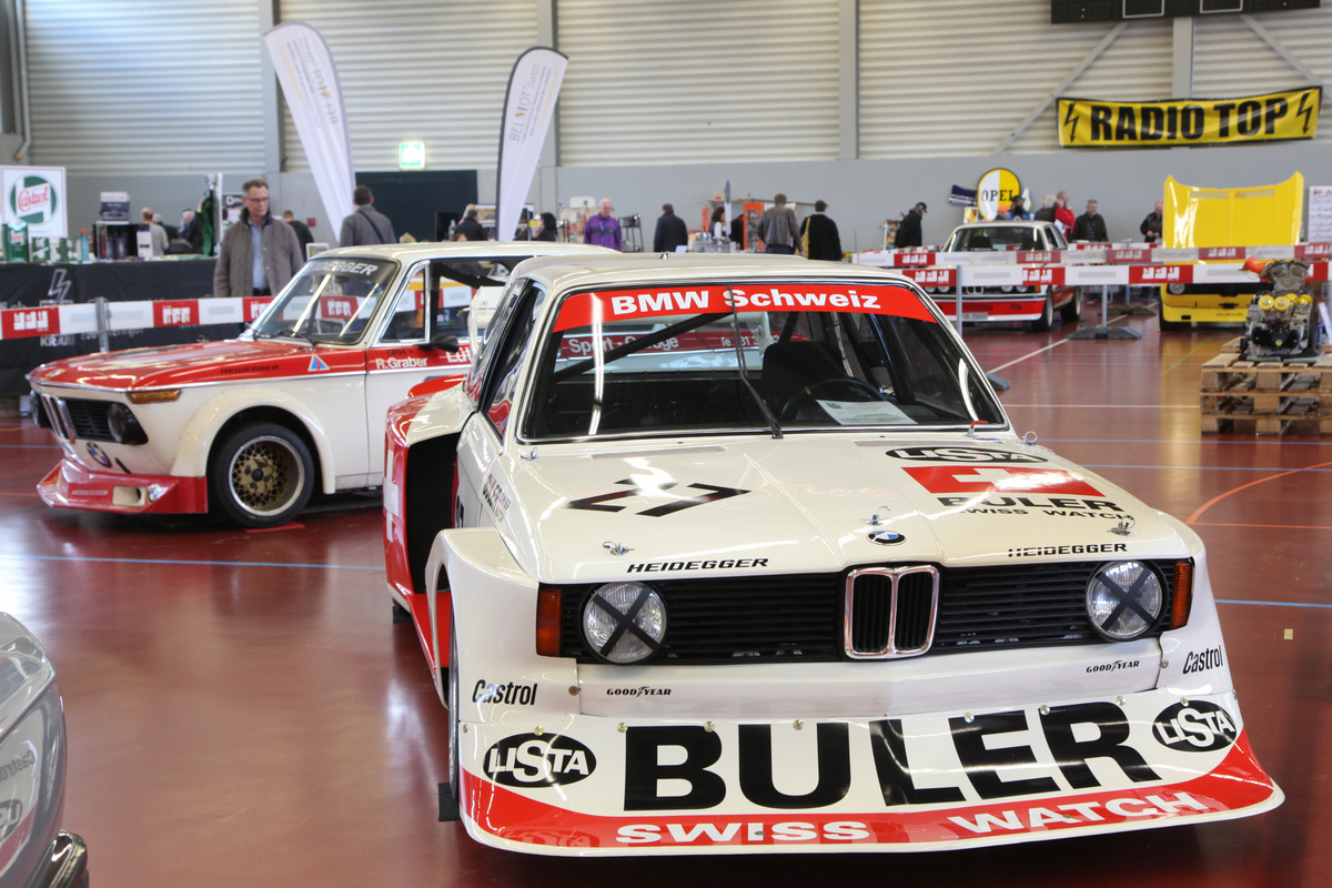 Sonderschau Heidegger - BMW 320 Gruppe 5 "Buler" - Oldtimer- und Teilemarkt Winterthur 12./13. November 2016