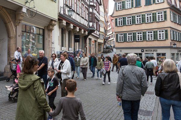 Sonntags normalerweise eher leer – Tübingen Classic Oldtimerfestival 2025