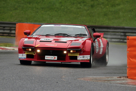Sonntagssieger Franz Staub auf seinem schnellen De Tomaso Pantera - Tourenwagen Classics auf dem Salzburgring am 10. bis 12. Juli 2020