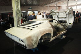 Sorgte für viel Gesprächsstoff - ein Lamborghini Miura in Restaurierung - Auto e Moto d'Epoca Padova 2015