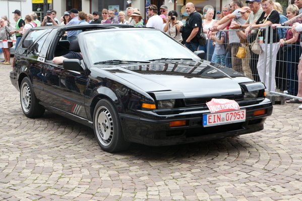Sowas sieht mal sehr selten, und nein, es ist kein Honda Aerodeck: Nissan Pulsar von 1988 – Einbecker Oldtimertage 2025