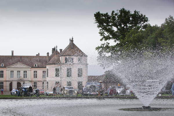Image: Later, the water also came from above - Concours d'Elégance Suisse "spéciale" 2021 in Coppet