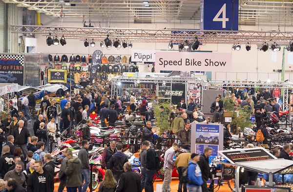 Speed Bike Show in Hall 4 - Essen Motor Show 2013