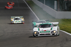 Spice SE 89 (1989) an der Spa Classic 2015 im Feld der Gruppe C Fahrzeuge