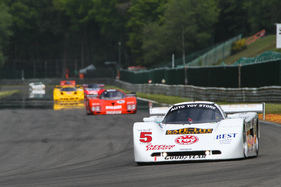 Spice SE 90 GTP (1990) an der Spa Classic 2015 im Feld der Gruppe C Fahrzeuge