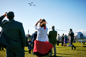 Spitfire and Hurricane Air Show - Impressionen vom Goodwood Revival 2015