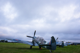 Spitfires - Impressionen vom Goodwood Revival 2015