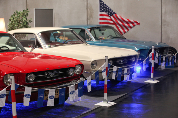 Sportcoupé-Erfolg made in USA - dreimal Ford Mustang in Reih' und Glied - Classic Expo Salzburg 2019