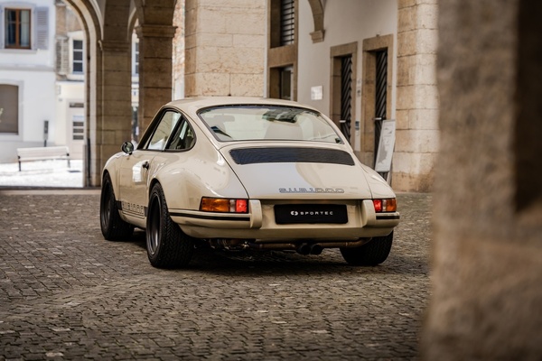 Bild: Sportec SUB1000 (2023) – optisch gealterter, technisch modernisierter Umbau auf Basis des "G-Modells" von Porsche